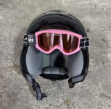 рама кама: Детский горнолыжный комплект Alpina: шлем + маска - Бренд: Alpina - — 1