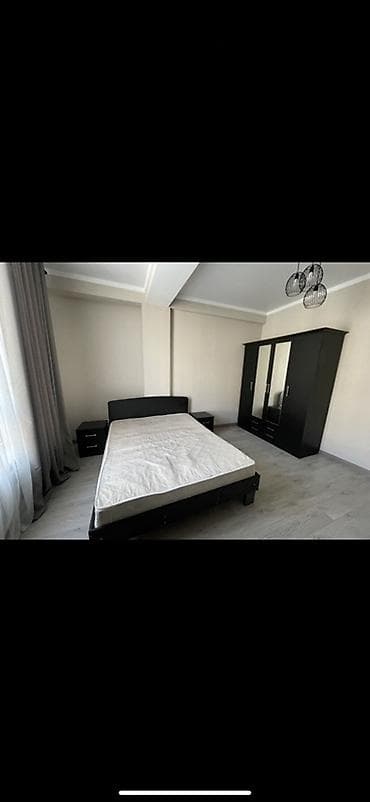 матрасы в бишкеке цена: Спальный гарнитур, Б/у, Двуспальная кровать, цвет - Черный — 3