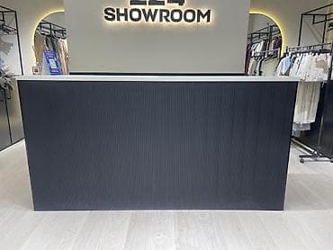 Көйнөктөр: ПРОДАЕТСЯ РЕСЕПШЕН Длина 2.35 Ширина 0.55 Высота 1.25 Высота стола — 1