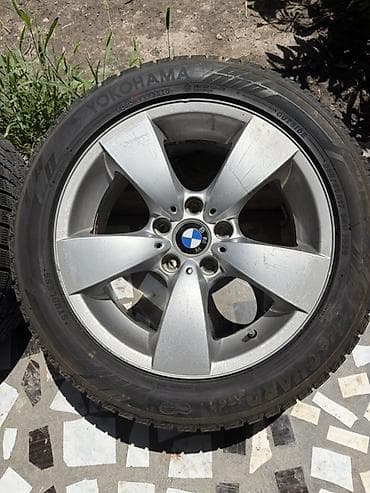 яктар: Литые Диски R 17 BMW, Комплект, отверстий - 5, Б/у — 2