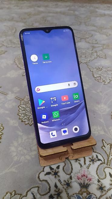 Redmi, Redmi 9, Б/у, 64 ГБ, цвет - Синий, 2 SIM