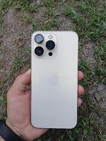 apple iphone 5: IPhone 14 Pro Max, Б/у, 128 ГБ, Золотой, 94 % — 1