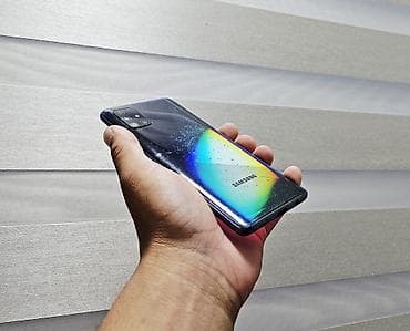 samsung galaxy a71: Samsung Galaxy A51, Б/у, 64 ГБ, цвет - Черный, 2 SIM — 6