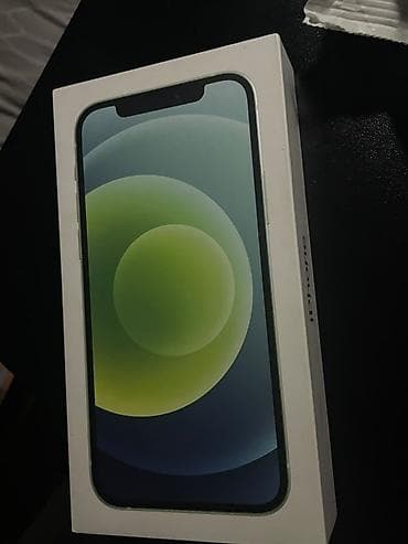 IPhone 12, Б/у, 128 ГБ, Голубой, Чехол, 79 % — 1