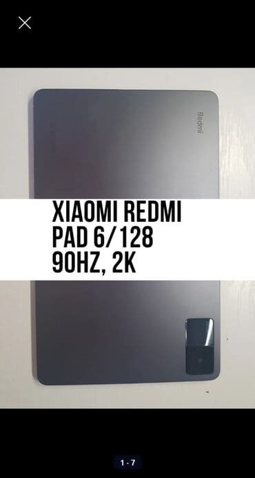 redmi планшет: Планшет, Xiaomi, память 128 ГБ, Wi-Fi, Б/у, Классический цвет - Серебристый — 1