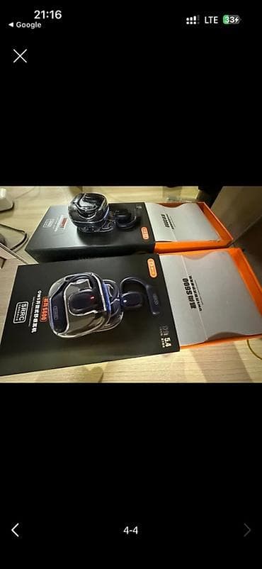 samsung 20 ultra: Беспроводные гарнитуры, цвет - Синий — 2