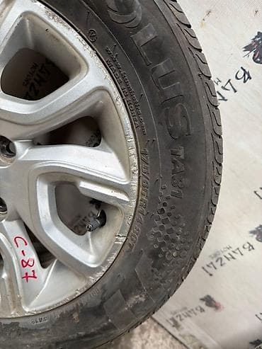 rf1 rf2: Колесо летнее Kumho Solus TA31 на литом диске Kia - Размер шины — 2
