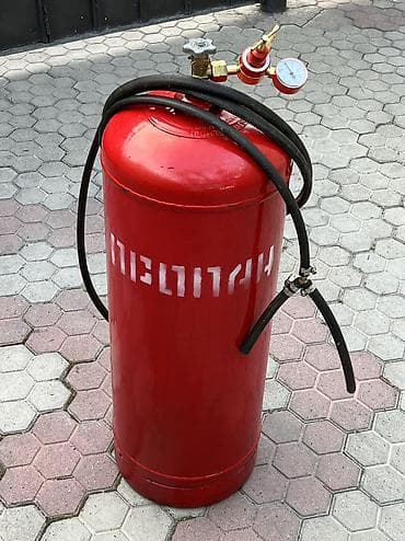 Үй жана бакча үчүн баардык: Газовый баллон 50литров обслуженный новый вентиль, новый газовый — 1