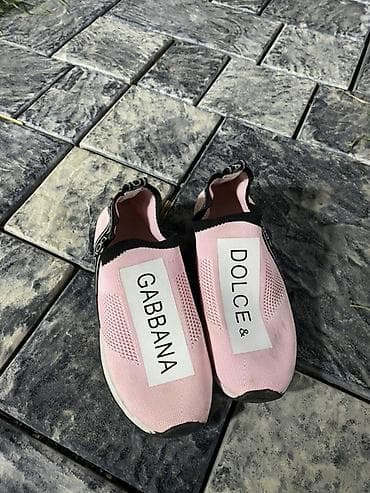 Айымдардын бут кийими: Кроссовкалар, 37, 37.5, 38, Dolce & Gabbana, Жаңы, түсү - Кызгылт, Өзү алып кетүү, Акылуу жеткирүү — 1