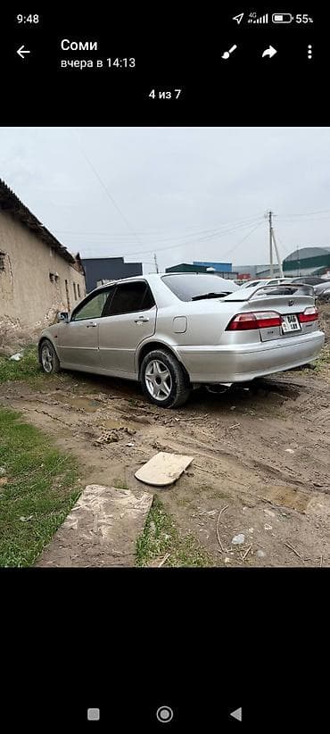 тайота кравын: Honda Ascot: 1999 г., 2 л, Седан — 4