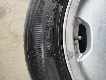 Дөңгөлөктөр монтажда 185 / 65 / R 15, Кыш, Колдонулган, Камдык, Темир, тешиктери - 4 — 3