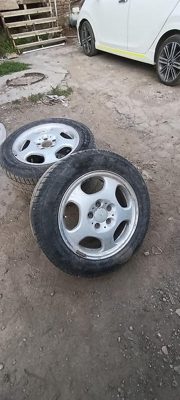 Колеса в сборе R 16, Лето, Б/у, Пара, Легковые, Литые, отверстий - 5 at lalafo.kg Колеса в сборе R 16, Лето, Б/у, Пара, Легковые, Литые, отверстий - 5