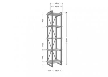 книжные шкафы на заказ: Стеллаж в стиле лофт на заказ изготовим любой размер и фасон быстро — 8