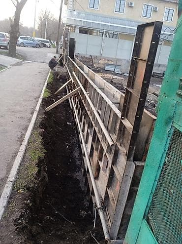 колонный вентилятор: Фундамент куябыз материалы менен Жана материалсыз. профессионально — 1