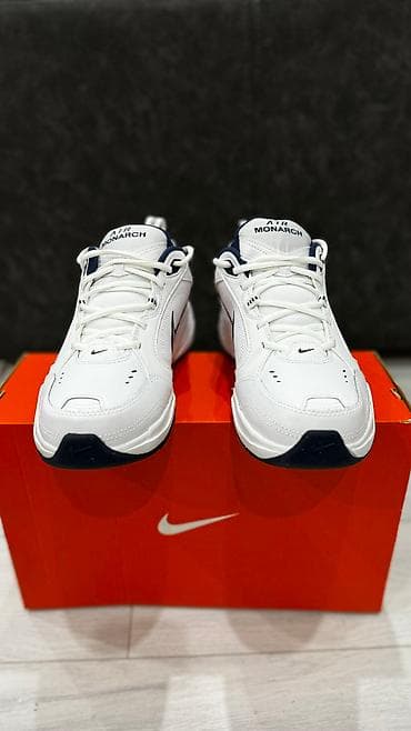 air monarch: Мужские кроссовки, 42, 42.5, 43, Nike, Новый, цвет - Белый, Самовывоз, Платная доставка — 2
