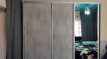 Шкаф купе, Б/у, С зеркалом, ЛДСП