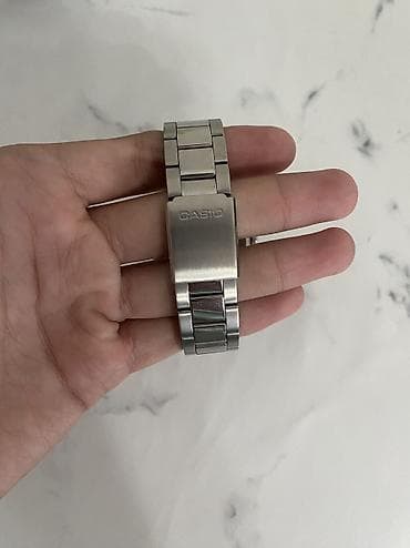 second hend: Классические часы часы, Casio, Латунь, Япония, Водонепроницаемые, Мужские, Новый — 4