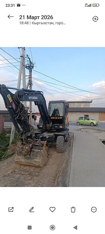 ez 30: Экскаватор, Hyundai, Колесный — 5