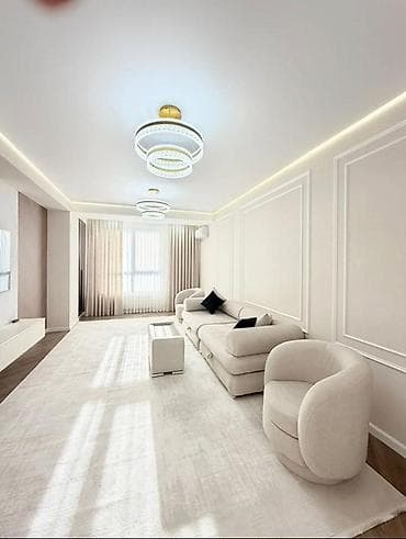 Батирлер: 2 бөлмө, 80 м², Элитка, 8 кабат, Дизайнердик ремонт — 3