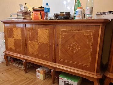 Мебель: Набор румынской мебели, стулья в подарок, 50000 сом — 2