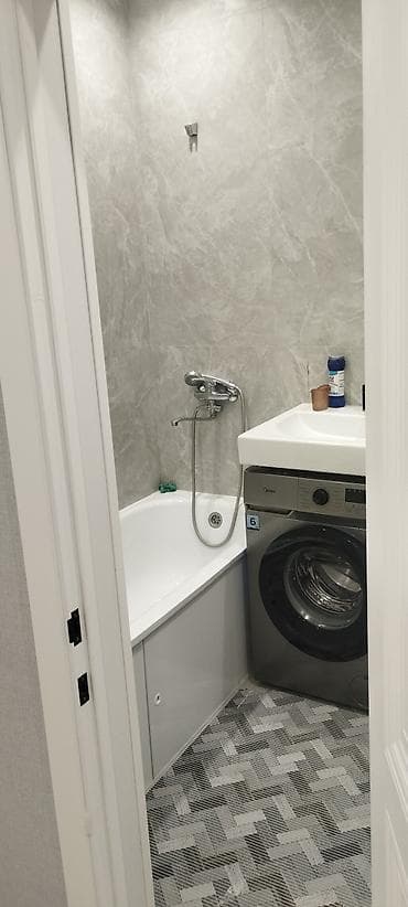 квартиры мкр джал: 2 комнаты, Собственник, Без подселения, С мебелью полностью — 3