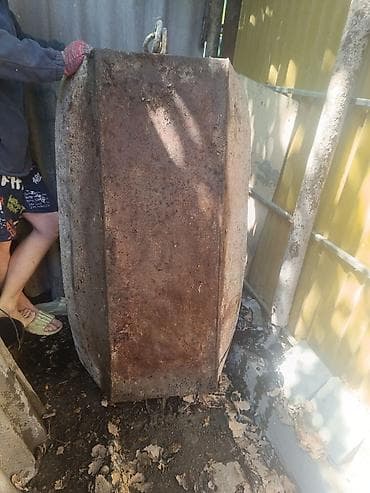 бетонный латок: Железное корыто‑ванна/жёлоб для хозяйственных работ. метал толстый — 2