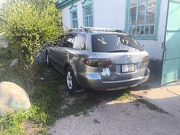 радар авто: Mazda 6: 2003 г., Кол менен иштөөчү, Универсал — 2