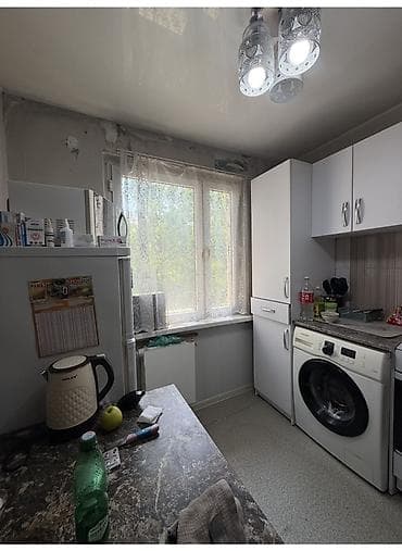 Батирлер: 1 бөлмө, 33 м², 3-мкр 104-серия, 4 кабат, Косметикалык оңдоо — 2