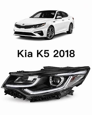 Унаа тетиктери: Алдыңкы фаралар комплектиси Kia 2018 г., Аналог — 1