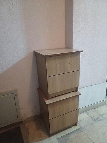 bed table: Прикроватная тумба, Без зеркала, ЛДСП — 1