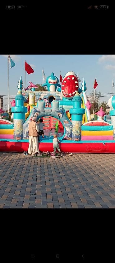 Батут Надувной at lalafo.kg Батут Надувной