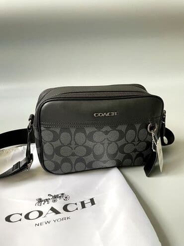 сумка и кошелек набор: Coach 
🔝натуральная кожа 
 ✔️полный комплект — 2