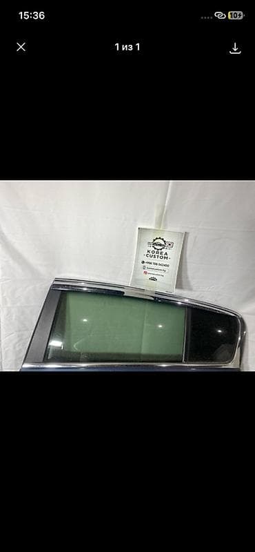 Стекло Заднее левое Kia, 2017 г., Оригинал