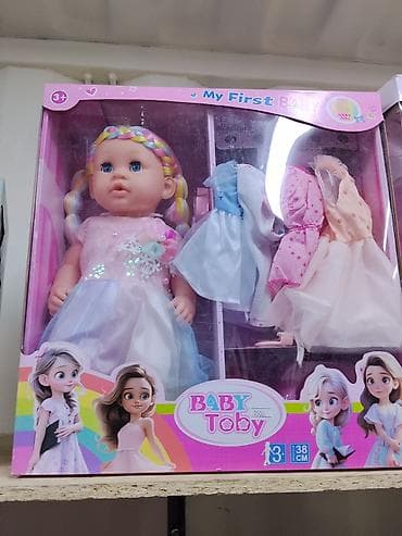 Кукла BABY Toby “My First Baby” с нарядами - Высота куклы: 38 см -