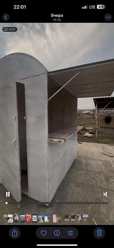 авангард продажа домов: Передвижной торговый киоск/ларек на колесах - Компактный модуль с — 2