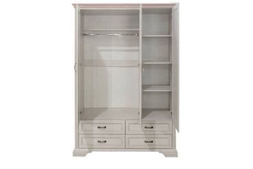 шыфонеры: Шкаф для одежды 3Д (Monako 3D4S), коллекции Монако, Сосна Винтаж — 2