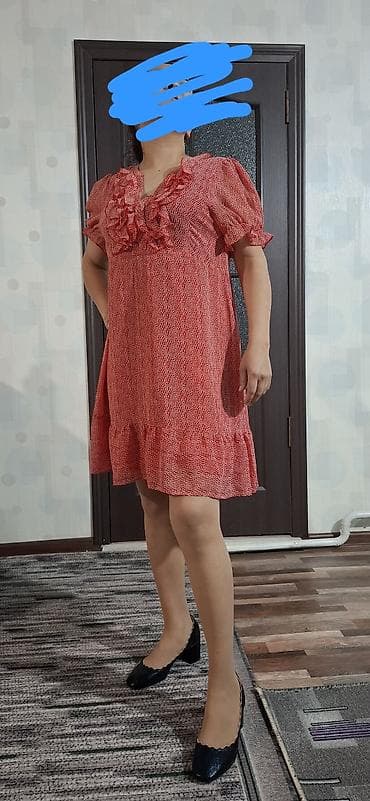 фартук для малины: Женский комплект одежды 1) Платье А‑силуэта до колена - Цвет — 1