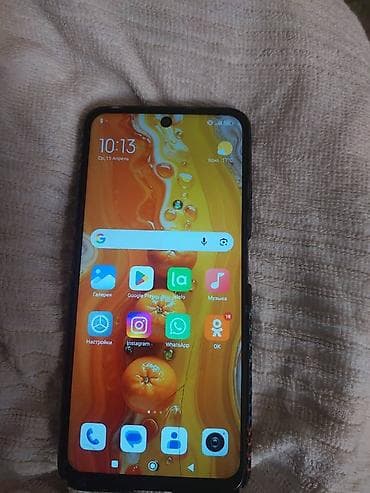 Редми нот 11 128/6gb.есть трещины на работу не влияет.город Кант все