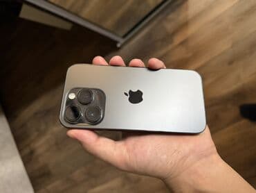 13 pro 512: IPhone 14 Pro, Б/у, 512 ГБ, Серебристый, Коробка, 85 % — 1