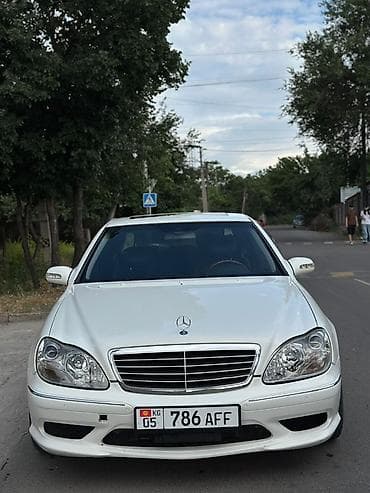 v class: Mercedes-Benz S-Class: 2004 г., 5 л, Автомат, Бензин, Седан — 5