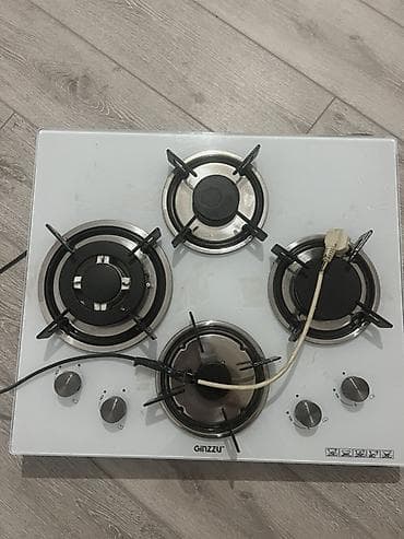 neta s: Встраиваемая газовая варочная панель Ginzzu - 4 конфорки разной — 1
