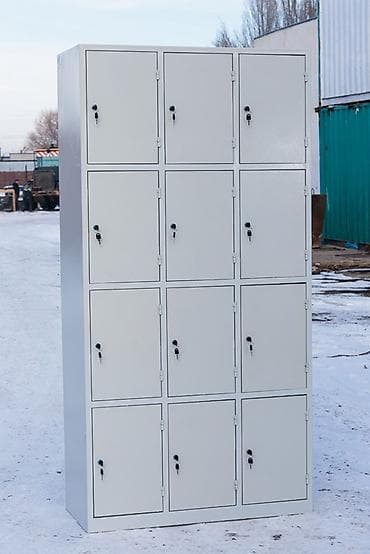 Мебельные гарнитуры: Шкаф для раздевалки, Железо — 1