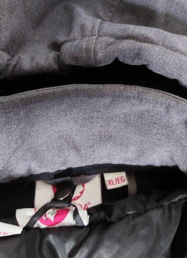 tech fleese: ЗИМНЯЯ мужская куртка тёмно-серого цвета, с отстёгивающимся подкладка — 3