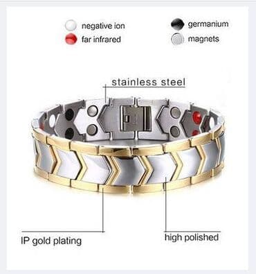 магнитные браслеты от давления: . Стильный магнитный браслет магнитотерапия
био энергия — 3