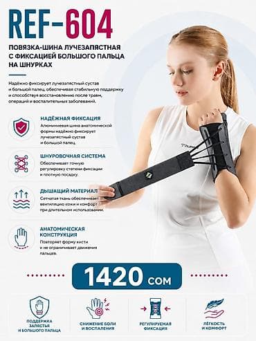 Ортезы и бандажи для фиксации запястья и большого пальца. ЦЕНЫ НА ЭТИ