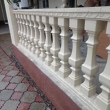 Решетки на балкон: Бетонные балясины перилы ограждения террасы, цена вместе с — 2