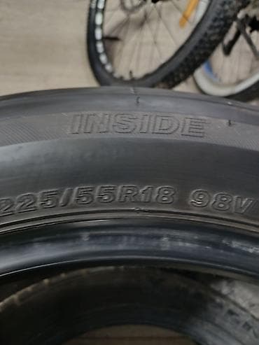 Транспорт: Шины 225 / 55 / R 18, Лето, Б/у, 1 шт, Легковые, Япония, Bridgestone — 2