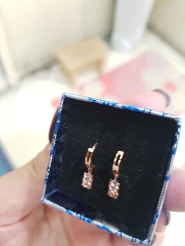 свадебные платья для покрытых: Золотые серьги на девочек, изящный дизайн и крепкая застежка( желтое и — 3