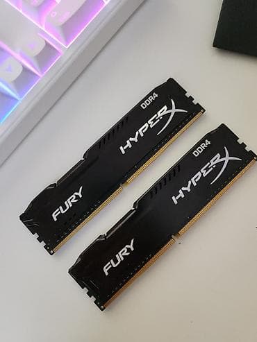 intel celeron: Оперативная память (RAM) для ПК, Б/у, Kingston Fury, 4 ГБ, DDR4 — 1