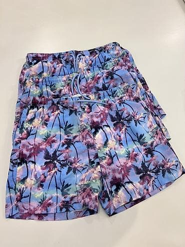 одежда для купания: Мужские пляжные/плавательные шорты Primark “Capes”. - Размер: XS, M — 2
